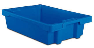 Imagen de Caja de Plastico 400x600x150 Color Azul Modelo 6415