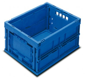 Imagen de Caja Sólida Plegable Azul 22 Litros Ref.432-22