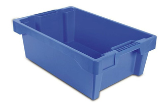 Imagen de Caja de Plastica 40x60x20 Color Azul Modelo 6420