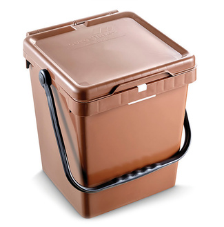 Imagen de Cubo ECOBOX 20 Litros para Residuos Domésticos con Asa de Plástico