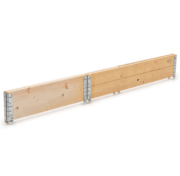 Una de las principales ventajas del uso de los collares o cercos de madera para palets es que se pueden remontar creando la altura que se necesita: 10, 20, 30, 40 cm de altura. Se pueden fabricar a medida según las cantidades, también se pueden personalizar marcándolos con el logo de la empresa.